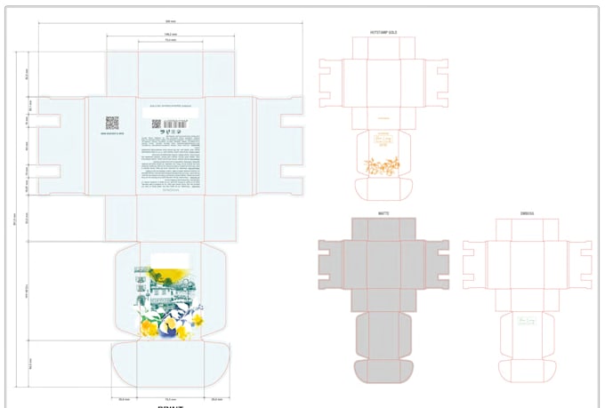 finalizing file for printing and technical design